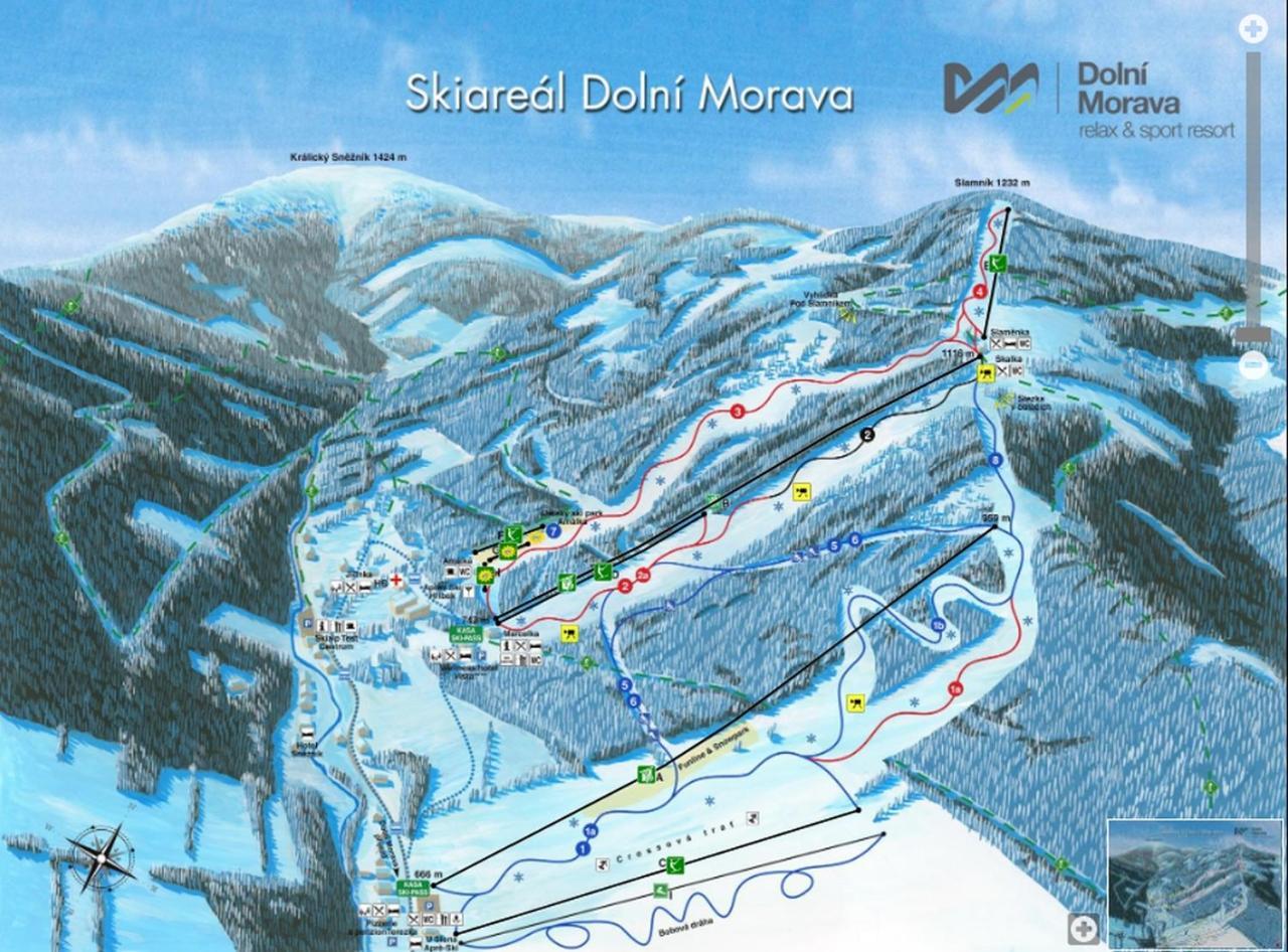 Apartman V Zeleni Dolní Morava المظهر الخارجي الصورة